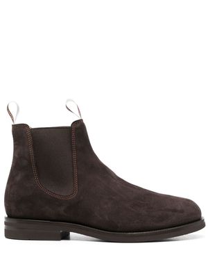 Scarosso William III leather Chelsea boots - Brown