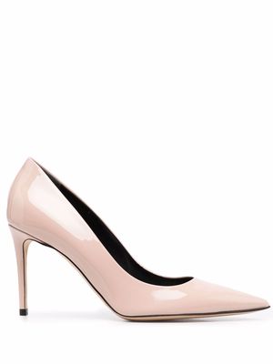 Scarosso x Brian Atwood Gigi patent leather pumps - Pink