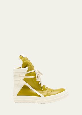 Scarpe Bicolor High-Top Sneakers