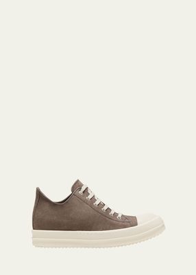 Scarpe Pelle Low-Top Leather Sneakers