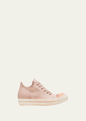 Scarpe Stained Denim Low-Top Sneakers