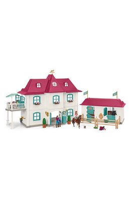 Schleich Horse Club™ Lakeside Country House & Stables Toy Set in Multi