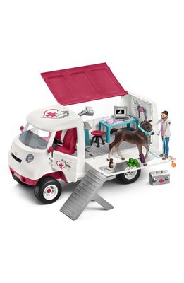 Schleich Horse Club Mobile Vet with Hanoverian Foal Playset in Multi