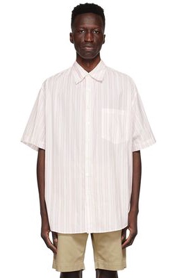 Schnayderman's White Cotton Short Sleeve Shirt