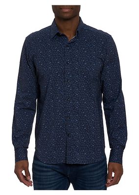 Schneider Floral Button-Front Shirt