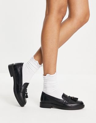 schuh Lane loafers in black