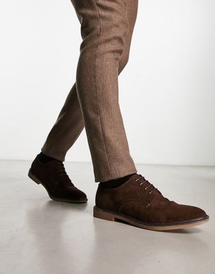 schuh Melvin derby shoes in brown