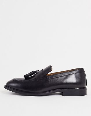 Schuh raheem loafers in black leather