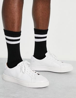 Schuh Walt sneakers in white leather