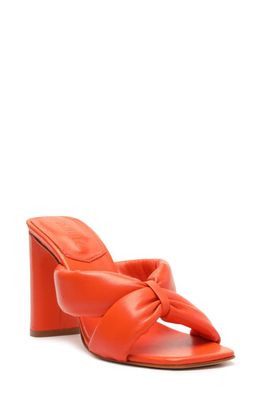 Schutz Fairy High Sandal in Flame Orange