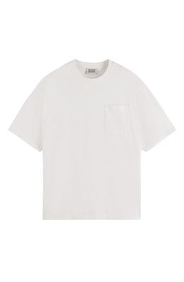 Scotch & Soda 3 Crosses Core Organic Cotton Pocket T-Shirt in White Traditional 