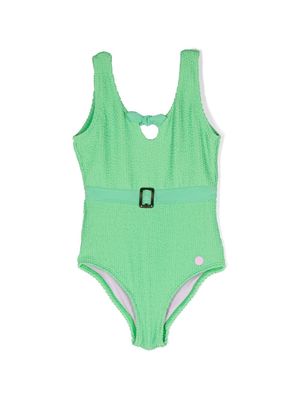 Scotch & Soda Belted one-piece swimsuit - Green