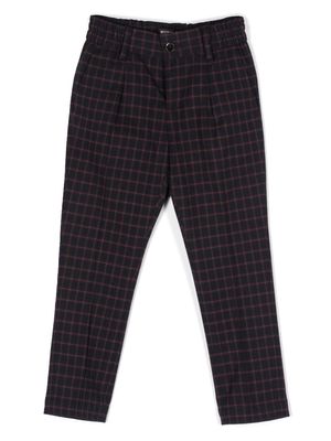 Scotch & Soda checked tailored trousers - Black