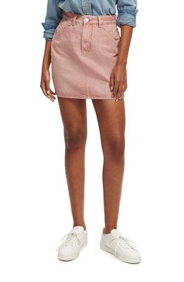 Scotch & Soda Denim Skirt in 0763 - Pink