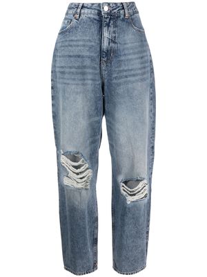 Scotch & Soda high-waisted tapered jeans - Blue