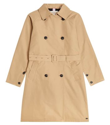 Scotch & Soda Kids Cotton-blend trench coat