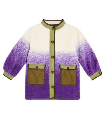 Scotch & Soda Kids Gradient Teddy Coat