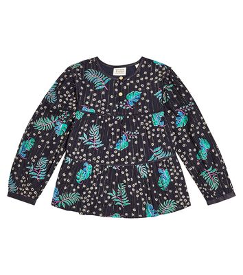 Scotch & Soda Kids Printed cotton blouse