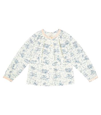 Scotch & Soda Kids Printed cotton top