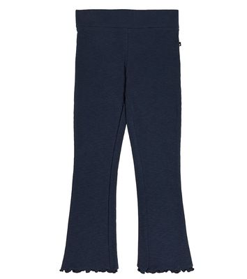 Scotch & Soda Kids Ribbed-knit cotton-blend leggings