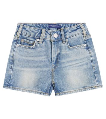 Scotch & Soda Kids The Beach denim shorts