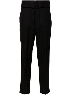 Scotch & Soda Lily high-waist tailored trousers - Black