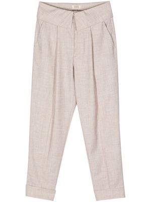 Scotch & Soda Lily tapered trousers - Neutrals
