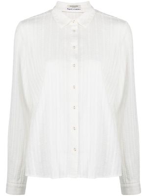 Scotch & Soda Long-Sleeve Organic Cotton Shirt - White