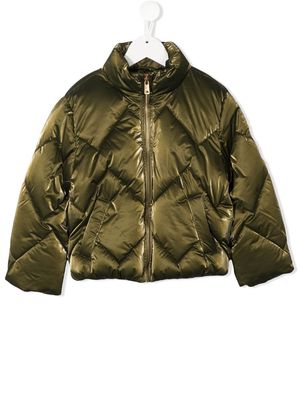Scotch & Soda quilted padded jacket - Green