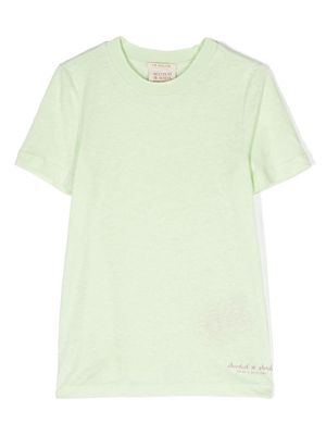 Scotch & Soda round neck short-sleeve T-shirt - Green