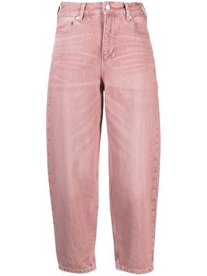 Scotch & Soda tapered-leg cotton jeans - Pink