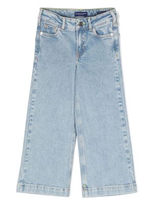 Scotch & Soda The Wave high-rise wide jeans - Blue