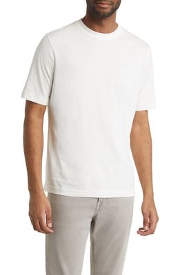 Scott Barber Solid Crewneck T-Shirt in White
