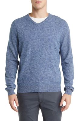 Scott Barber V-Neck Cashmere Sweater in Regal