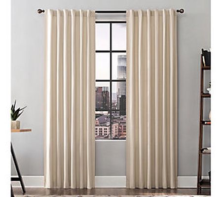 Scott Living Renato Linen Blend Curtain Panel, 50" x 84"