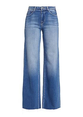 Scottie High-Rise Wide-Leg Jeans