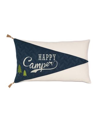 Scout Happy Camper Decorative Pillow