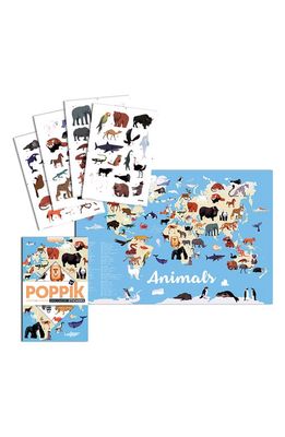Scrunch Animals Discovery Poster in Multi