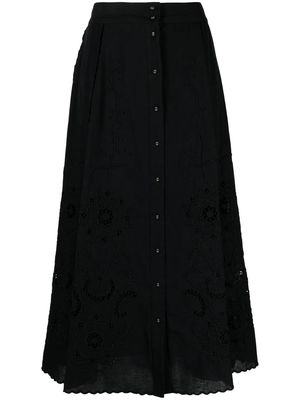 Sea Kiara midi skirt - Black