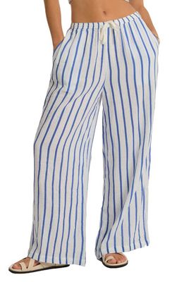 Sea Level Amalfi Surf Cover-Up Pants in Blue