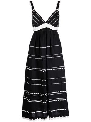 Sea Ryleigh cut-out cotton dress - Black