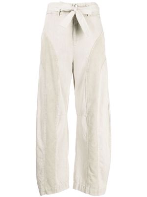 Sea Tyla Twill cotton pants - Neutrals