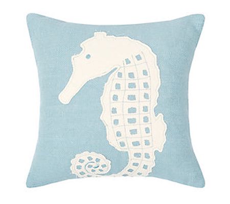 Seahorse Pillow by C&F Home