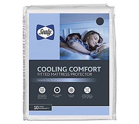 Sealy Cool Comfort Mattress Protector-Queen