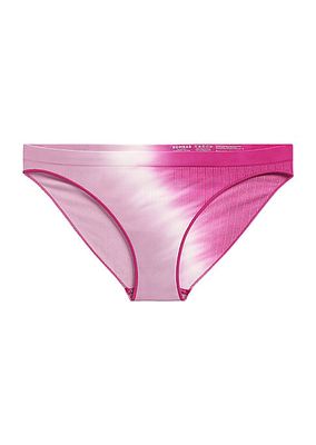 Seamless Tie-Dye Bikini Panty
