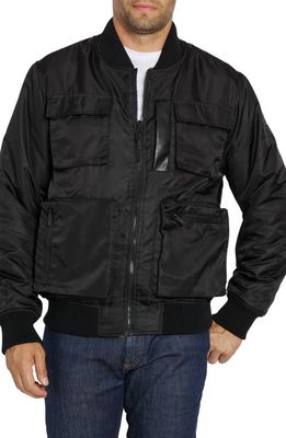 Sean John Reversible Water Resistant Utility Jacket in Black