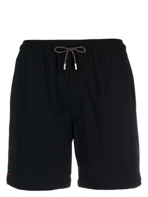 Sease drawstring waist swim shorts - Black