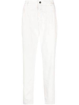 Sease Easy mid-rise tapered trousers - White