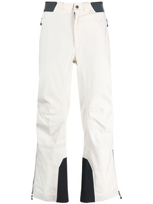 Sease Indren bootcut ski trousers - White