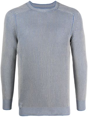 Sease reversible knitted jumper - Blue
